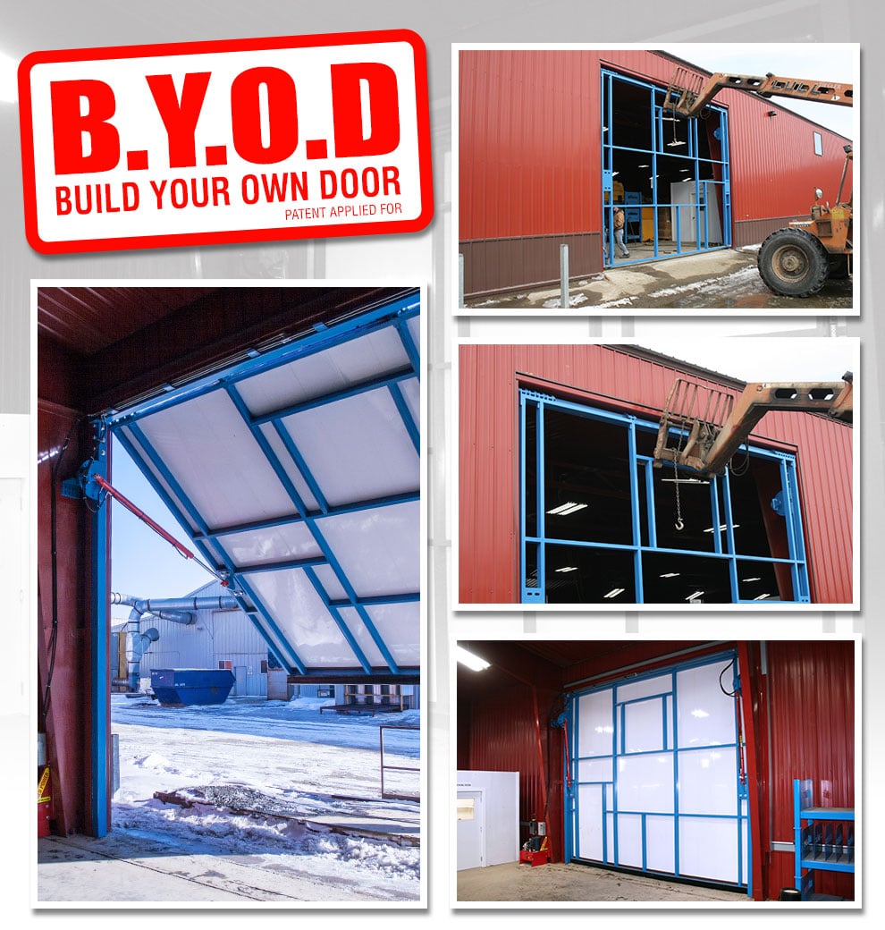 Shop Door Build Your Own Door Diy Welding Plans