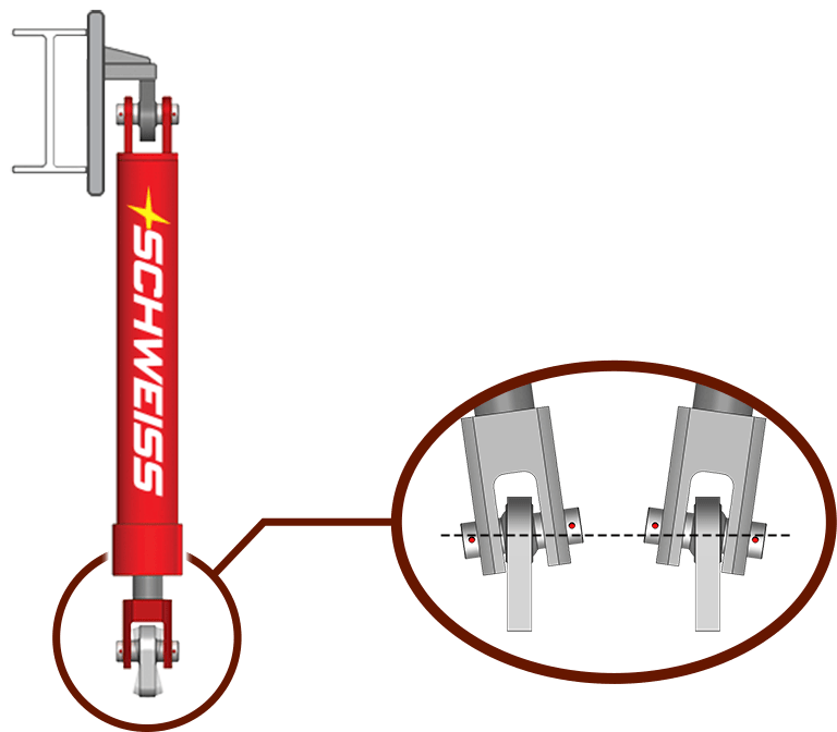 Unique Arizona Doors by Schweiss hydraulic cylinders