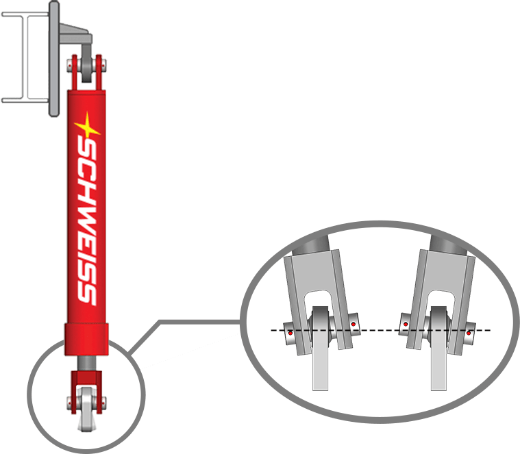 Unique California Doors by Schweiss hydraulic cylinders