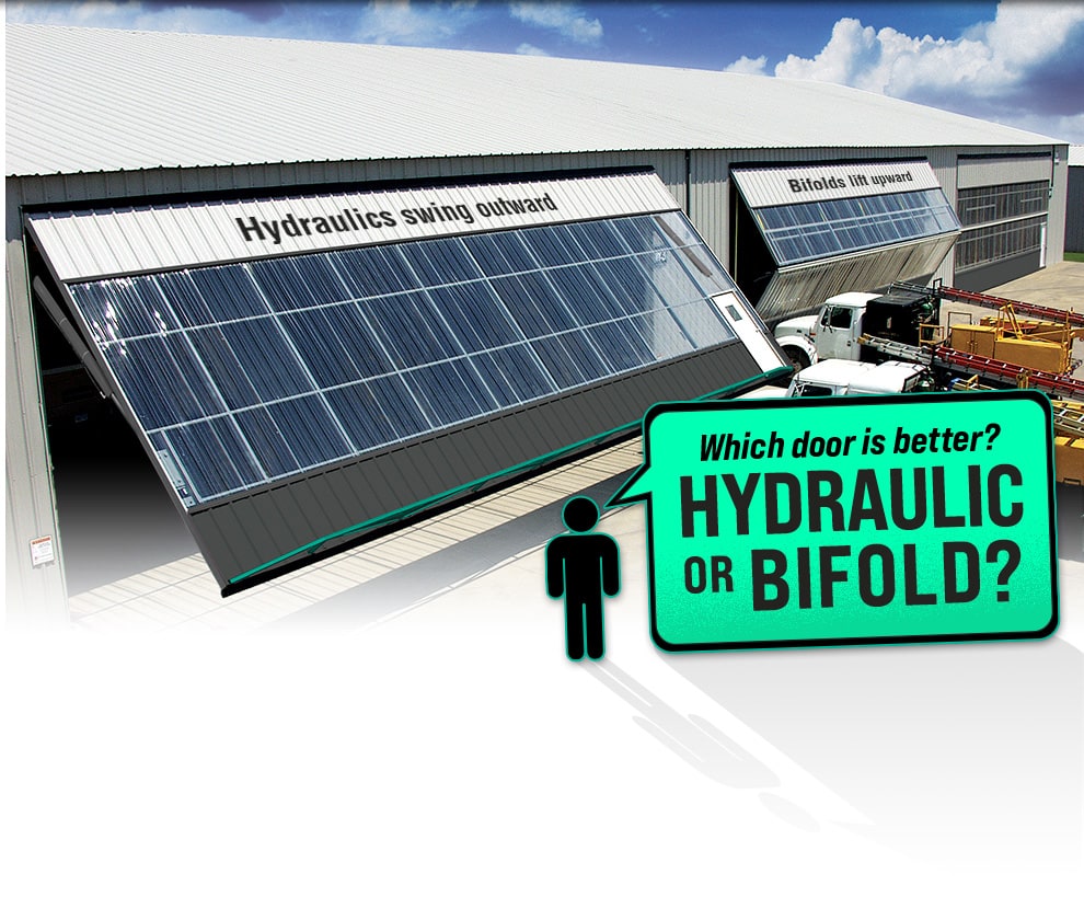 Which door is better? Hydraulic or Bifold?