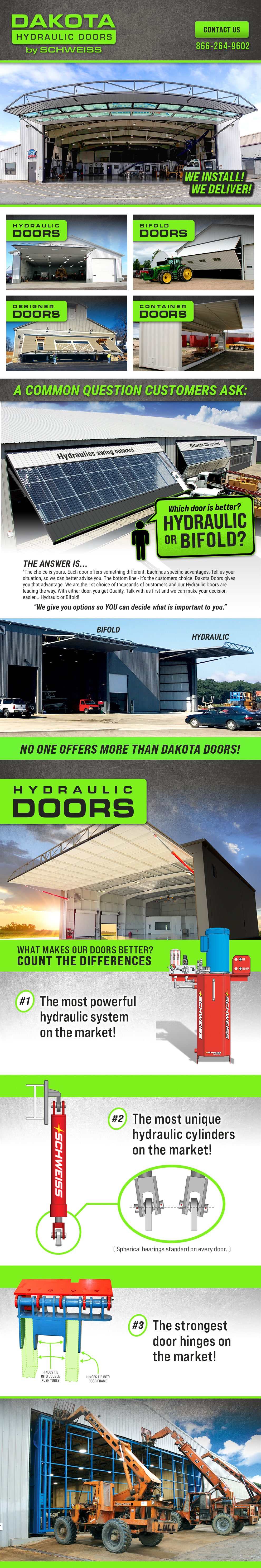 Dakota Hydraulic Doors