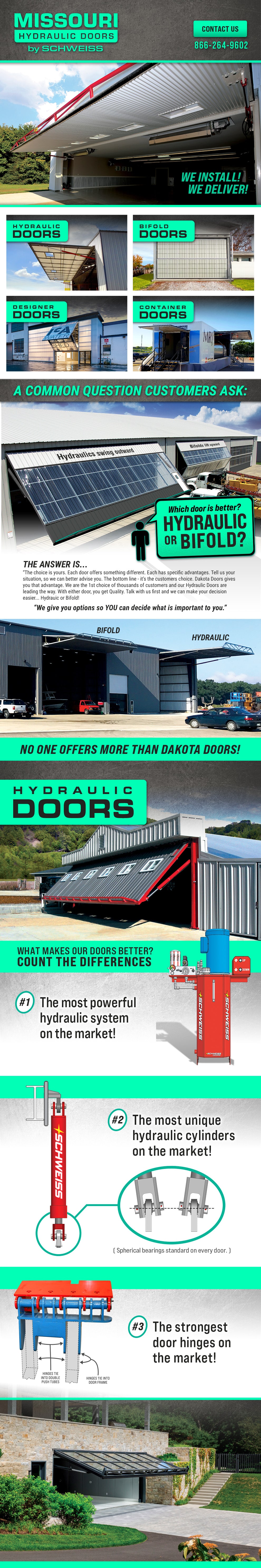 Missouri Hydraulic Doors